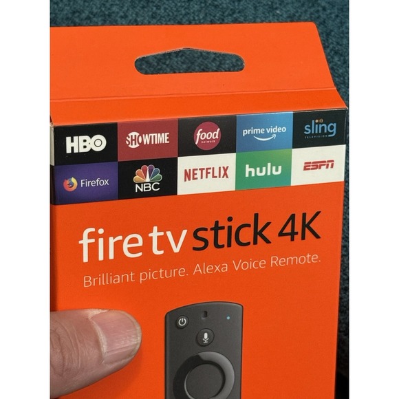 Fire TV Stick 4k Ultra HD Streaming Media Player Alexa Voice Remote - Picture 5 of 6